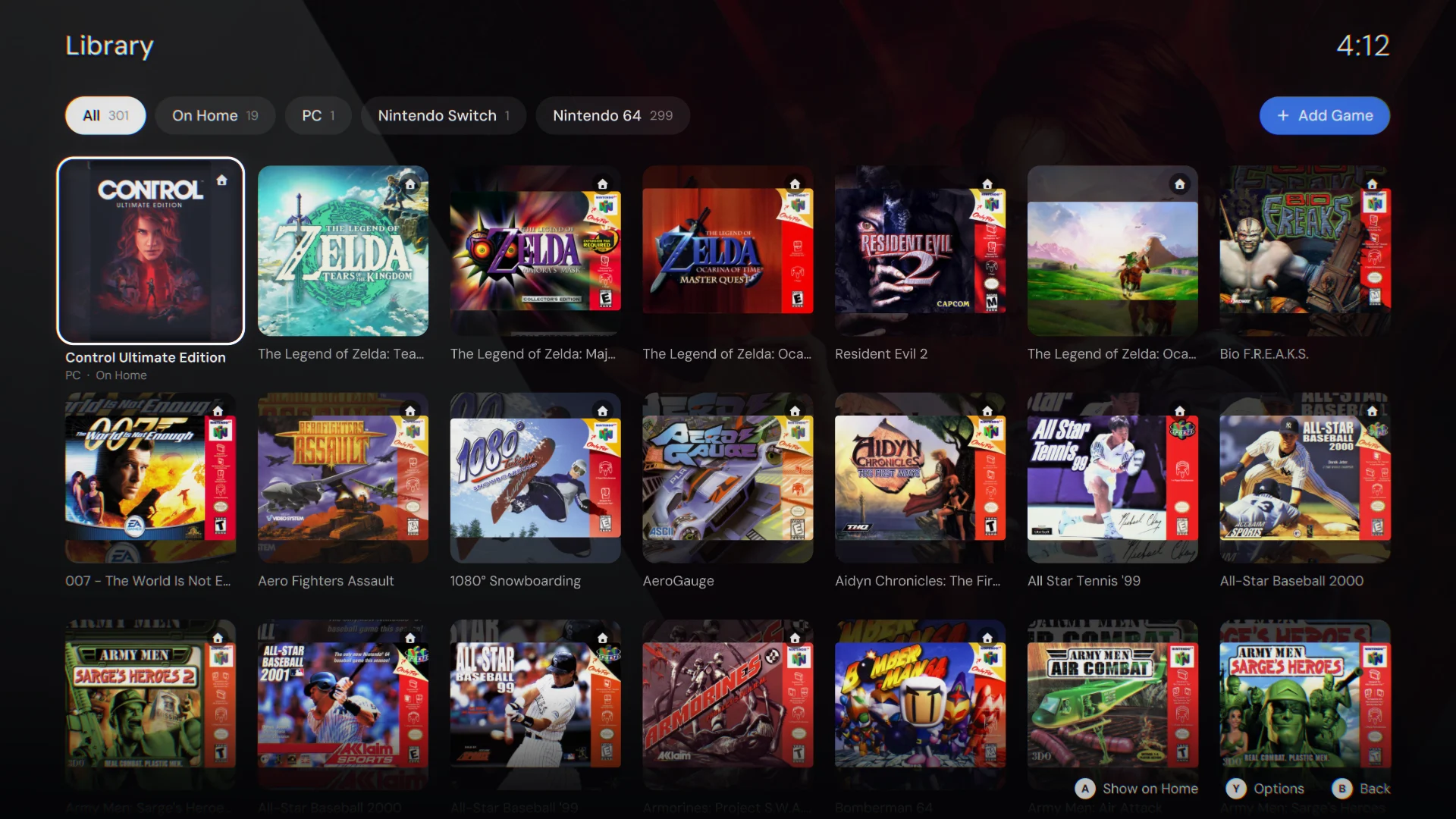 The NOVA library grid